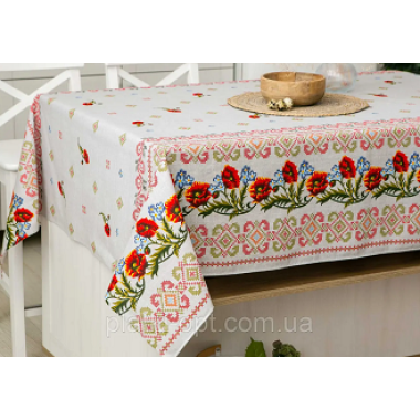 Набір скатертина 110х150, серветка кухня 35х35 8шт. смк