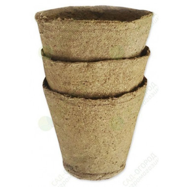 Торфяний стаканчик середній 80х80