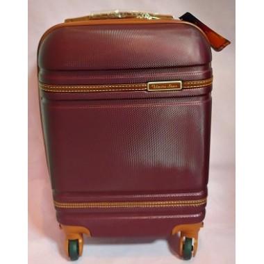 Валіза бордова 66х36х24 полікарбонад (7023)