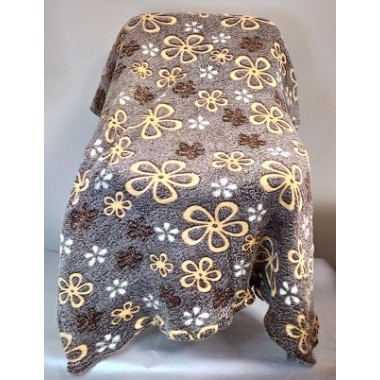 Покривало попіл пухнастик 150х200