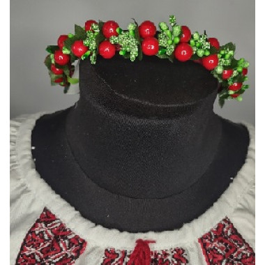 Віночок "Калина" 2 горошини