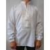 Сорочка вишита чоловіча 41р орнамент білий,домоткане